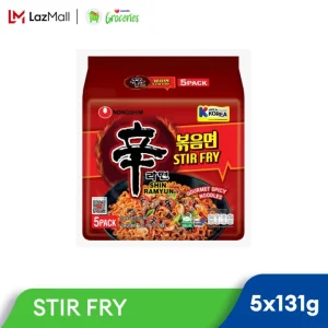 NONGSHIM SHIN RAMYUN STIR FRY 5x131g 430 Ratings