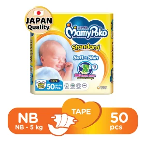 MamyPoko Standard Tape NB50/ S78/ M66/ L54/ XL42 (1 pack)