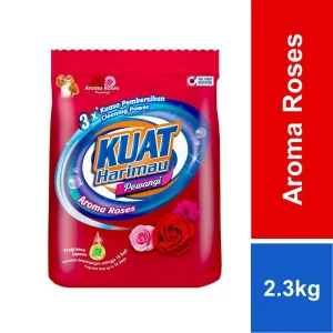 Kuat Harimau Pewangi Detergent Powder Aroma Roses 2.3kg