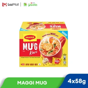 MAGGI Mug Kari 4 x 58g