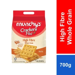 Munchy's Crackers Plus High Fibre Whole Grain (700g)