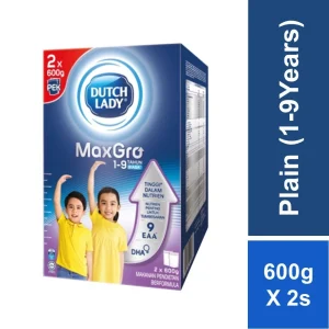 Dutch Lady MaxGro 1-9 years 600g x 2s