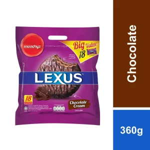 Munchy's Lexus Choco Coated Cream Biscuits 360g