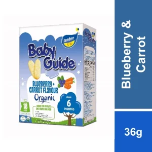 Tenten Baby Guide Organic Blueberry & Carrot 36g
