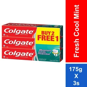 Colgate Maximum Cavity Protection Toothpaste Fresh Cool Mint 175g x 3s [Valuepack]