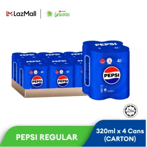 [CARTON] PEPSI Regular 320ml x 4 x 6