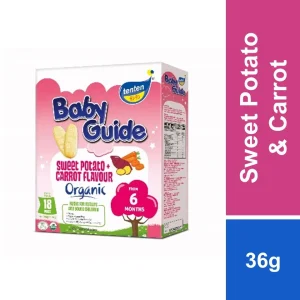 Tenten Baby Guide Organic Sweet Potato & Carrot 36g