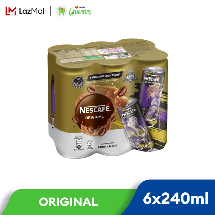 NESCAFE Original Can 6x240ml
