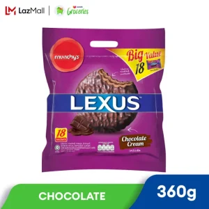Munchy's Lexus Choco Coated Cream Biscuits 360g