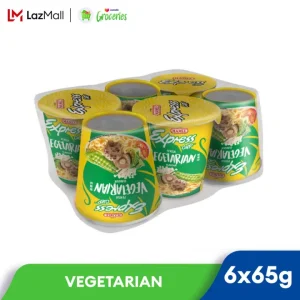 MAMEE EXPRESS 6 CUPS VEGETARIAN 6x65g