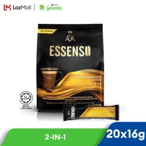 L'OR ESSENSO Coffee & Creamer with Microground Instant 2in1 Coffee (16g x 20)