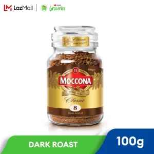 Moccona Classic Dark Roast Freeze Dried 8 Coffee 100g