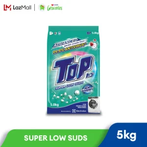 TOP Advance Micro-Clean Tech With 99.9% Antivirus Super Low Subs Powder Detergent (5Kg)