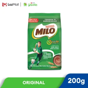 NESTLÉ MILO® CHOCOLATE MALT POWDER Soft Pack 200g