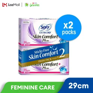 SOFY Extra Dry Night Slim Wing 29cm 14pcs (Twinpack)