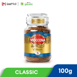 Moccona Classic Decaffeinated Freeze Dried 5 Coffee 100g