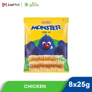 MAMEE MONSTER FAMILY PACK CHICKEN 8X25G