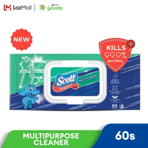 Scott Protect Multipurpose Antibacterial Wipes 60 sheets