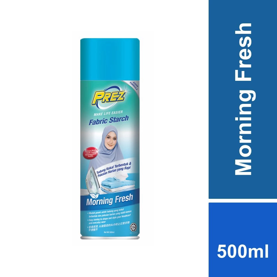 Prez Hijab Starch Morning Fresh (500ml)