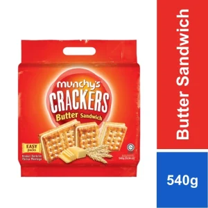 Munchy's Crackers Sandwich - Butter Flavoured Cream 540g