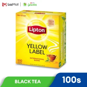 Lipton Yellow Label Teabags Black Tea 100s