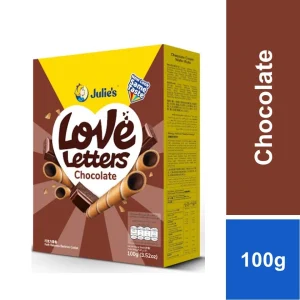 Julie's Love Letters Chocolate Cream 100g