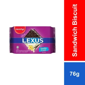 Munchy's LEXUS Sandwich Biscuit - Salted Vanilla 76g