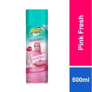 Prez Hijab Starch Ironing Pink Fresh 500ml
