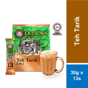 OLDTOWN Instant 3in1 Premix Teh Tarik Milk Tea 30g x 13s