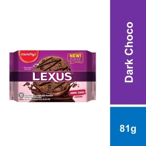 Munchy's LEXUS Cookies Dark Choc 81g