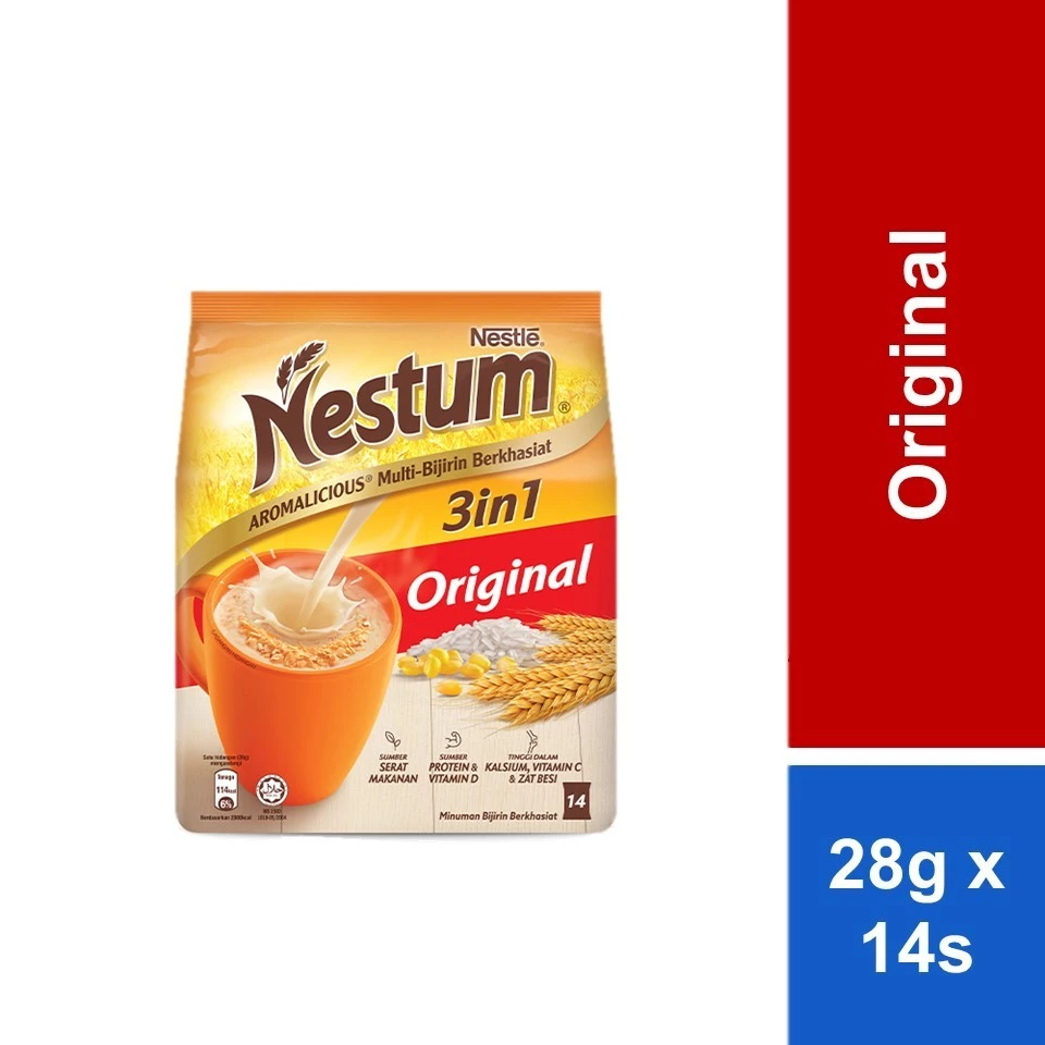 Nestle Nestum Grains & More 3 in 1 Original 28g x 14s