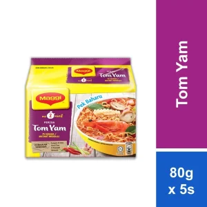 Maggi 2-Minute Tom Yam (80g x 5pcs)