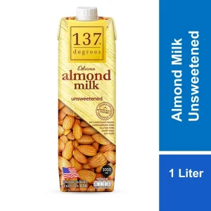 137 Degrees Almond Milk Unsweetened 1 Liter
