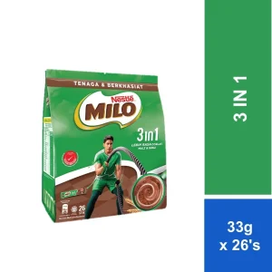 NESTLE MILO 3in1 Activ-Go Mixes (33g x 26's)