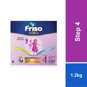 Friso Gold Step 4 Milk Formula 1.2kg (Upgraded Formula)