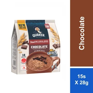 Quaker 3 In 1 Chocolate 28g x 15s