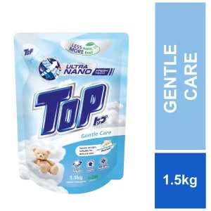 TOP Advanced Micro-Clean Tech With 99.9% Antivirus Gentle Care Laundry Detergent 1.5kg