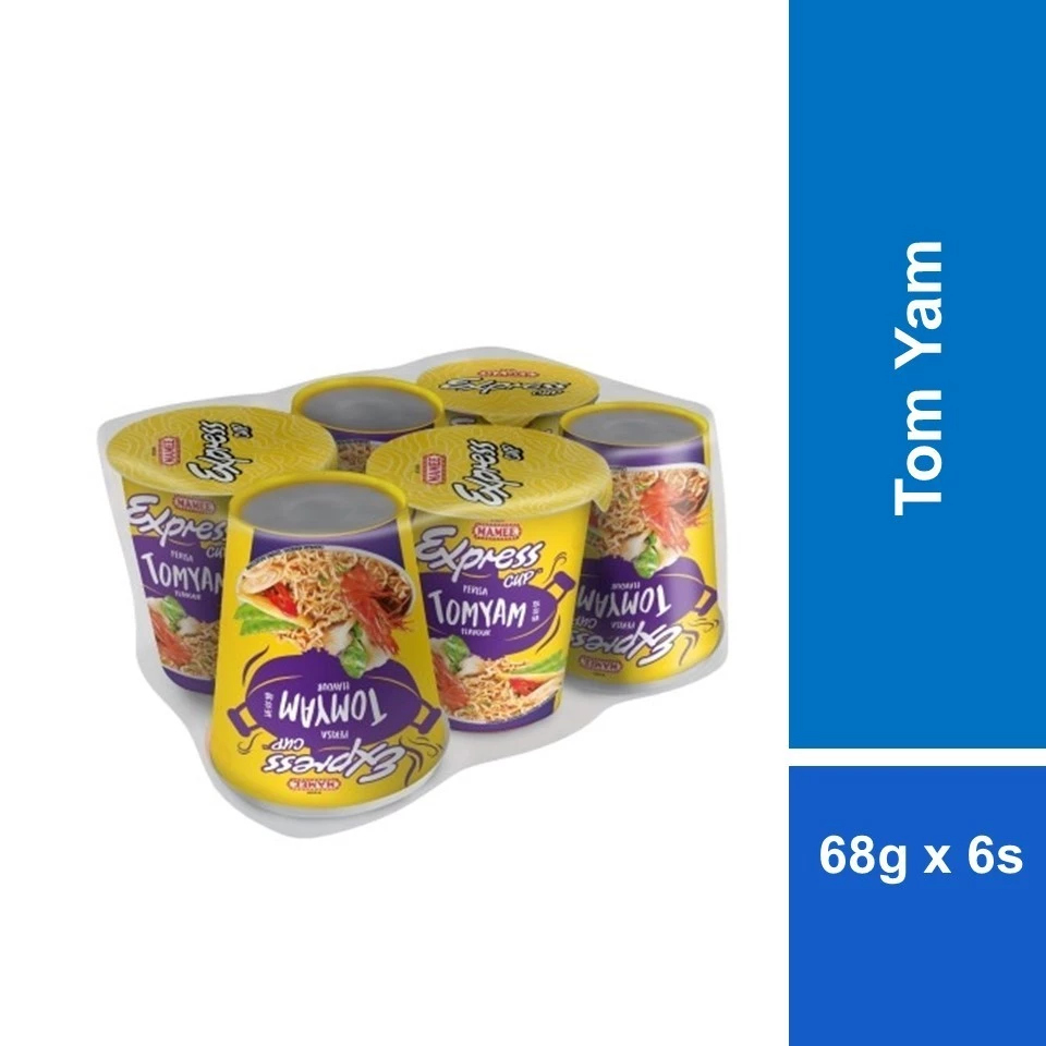 Mamee Express Cup Tomyam 68g x 6s