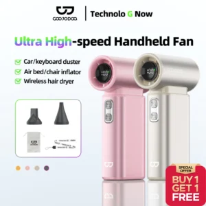 Goojodoq Turbocharged Handheld Mini Fan